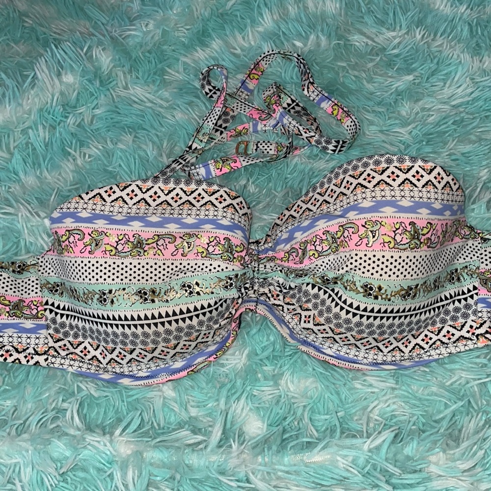 Victoria’s Secret Paisley Bandeau Top